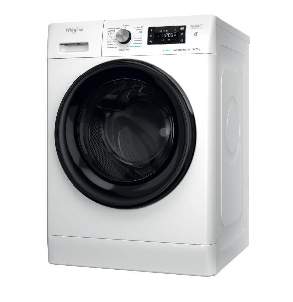 Πλυντήριο-Στεγνωτήριο Ρούχων Whirlpool FFWDB 976258 BV EE 9kg/7kg B/E Ατμού 1600 Στροφές Λευκό