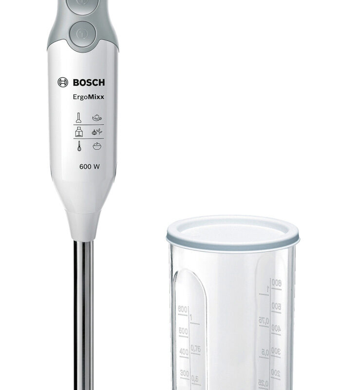 Ραβδομπλέντερ Bosch MSM66110 600W Γκρι, Λευκό