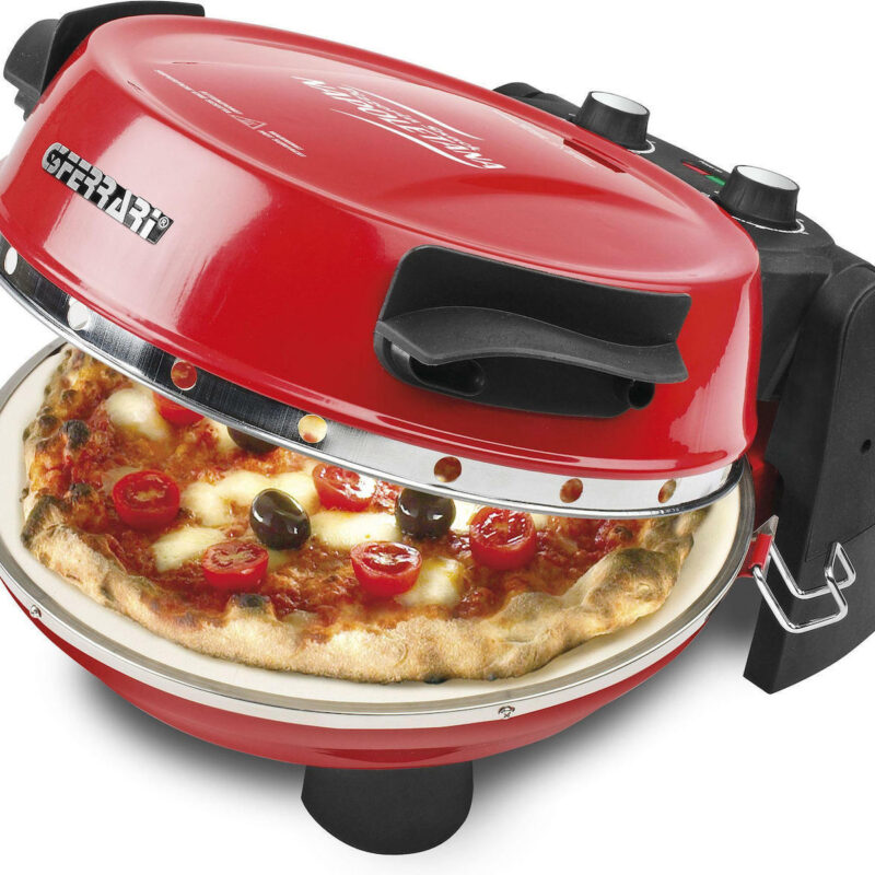 G3 Ferrari Pizzeria Snack Napoletana παρασκευαστές & φούρνοι πίτσας 1 πίτσα 1200 W Μαύρος, Κόκκινο G1003202