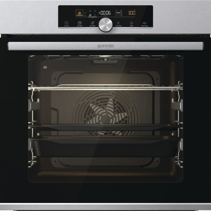 Φούρνος Άνω Πάγκου Gorenje BOS6747A01X 77lt A+ Π59.5εκ. Inox