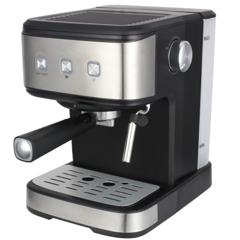 Μηχανή Espresso Crown CEM-1523 850W 15bar Μαύρη/Inox