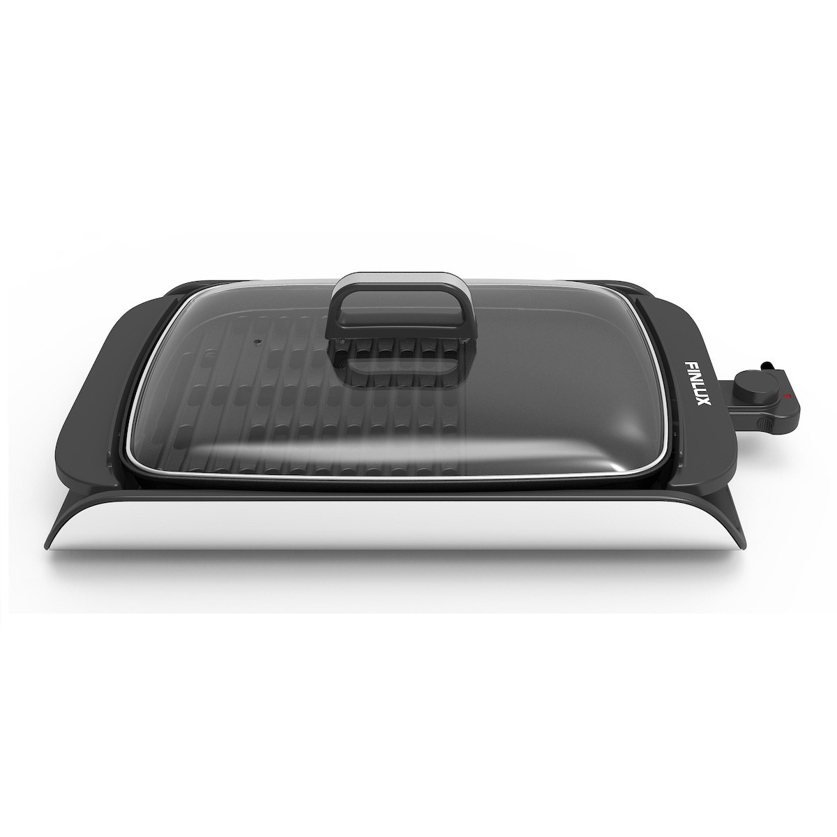 Ηλεκτρική Ψησταριά Επιτραπέζια Finlux FG-2234SG 2200W με Καπάκι και Ρυθμιζόμενο Θερμοστάτη 40x30cm