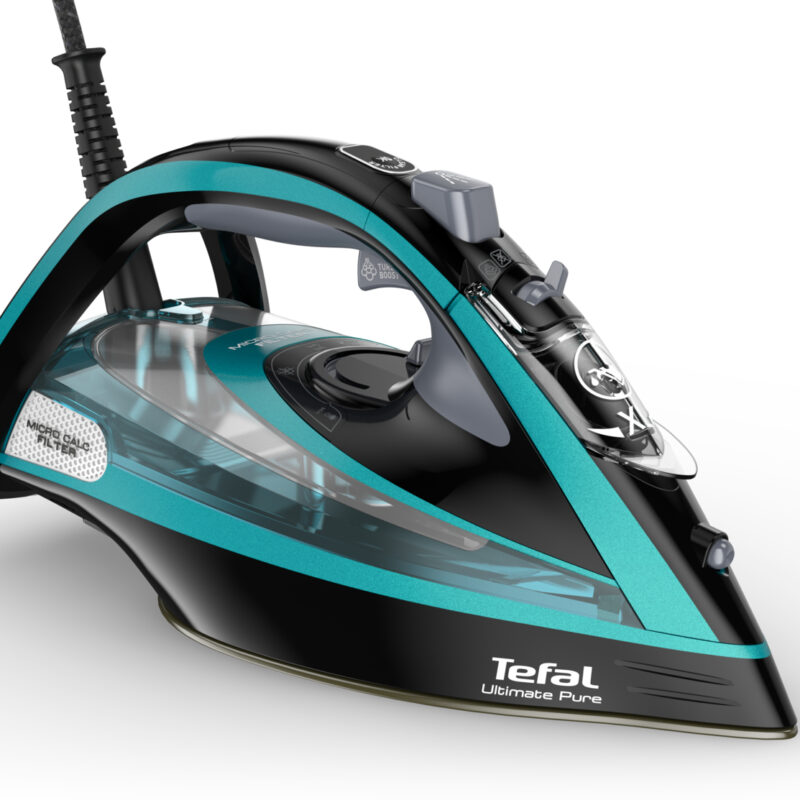 Σίδερο Ατμού Tefal Ultimate Pure FV9844  με Συνεχόμενη Παροχή 60gr/min 3200 W