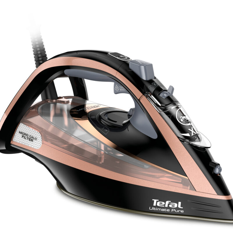 Σίδερο Ατμού Tefal Ultimate Pure FV9845E0 3200W Ατμός 60 gr/min