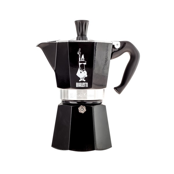 Μπρίκι Espresso Bialetti 0004953/NP Moka Express 6cups Μαύρο