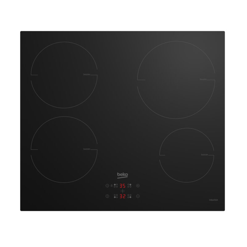 Εστία Αυτόνομη Επαγωγική Beko HII 64400 MT 4 Θέσεων 59x52εκ Μαύρη