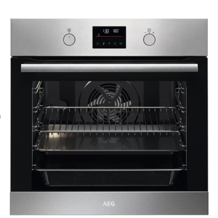 Φούρνος Άνω Πάγκου AEG BPS351161M 72lt A+ Π59.4εκ. Inox