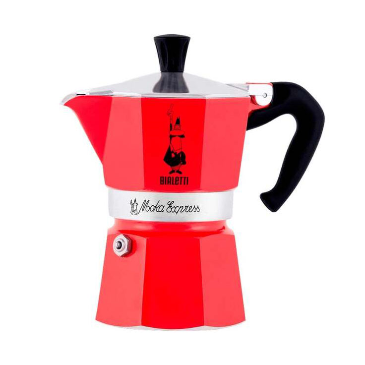 Μπρίκι Espresso Bialetti 0004941 Moka Express 1cups Κόκκινο
