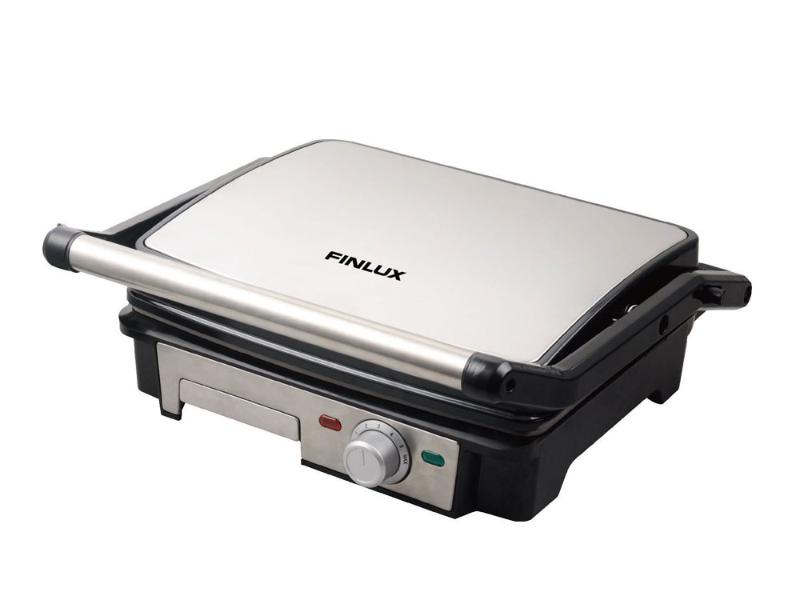 Τοστιέρα Finlux FCG-2008M για 2 Τοστ 2000W Γκρι