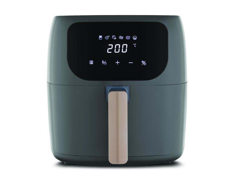 Φριτέζα Αέρος Crown CAF55L15G με Αποσπώμενο Κάδο 5.5lt Γκρι