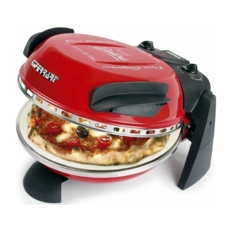 G3 Ferrari Delizia Φούρνος πίτσας 1 πίτσα 1200W Μαύρος, Κόκκινος