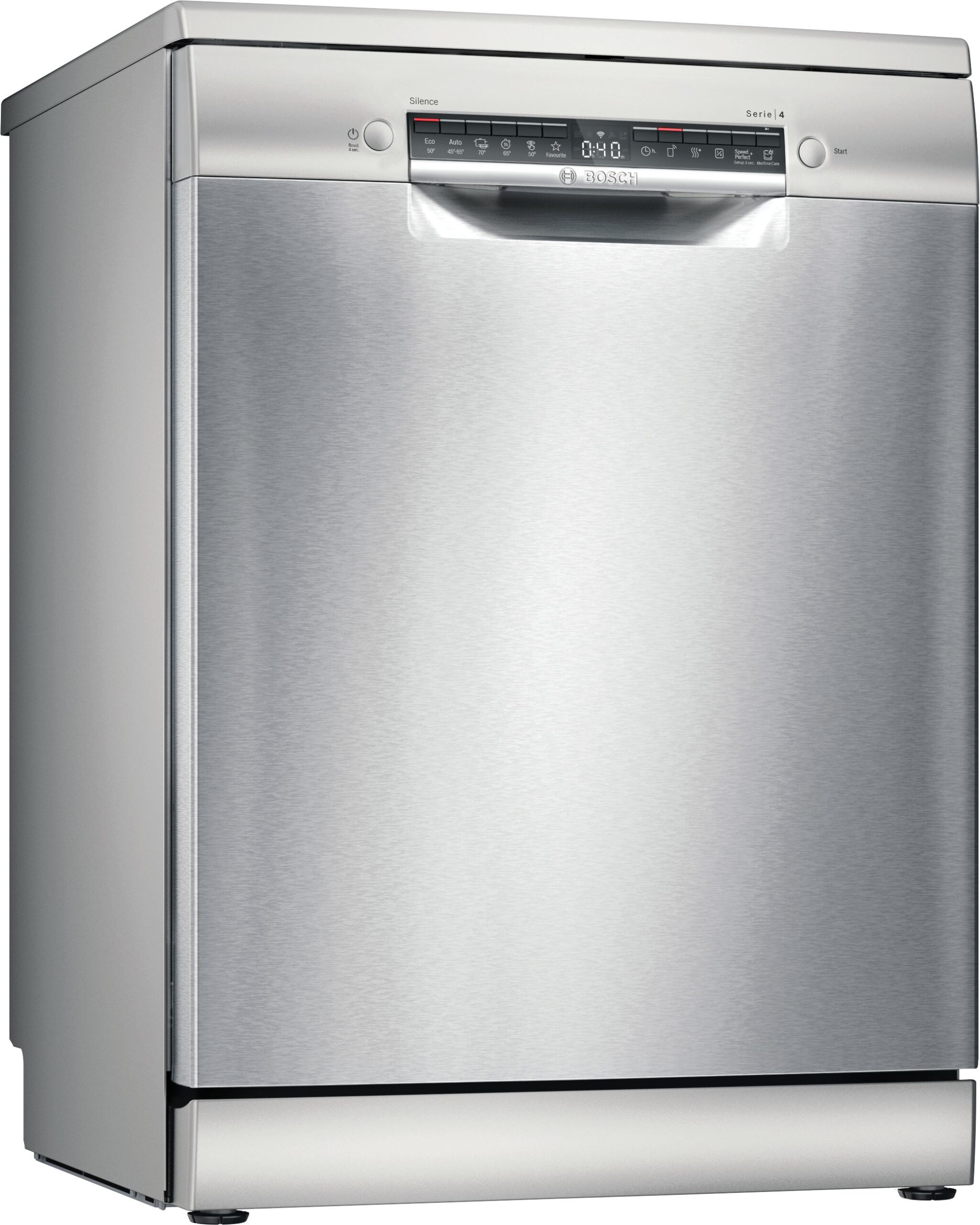 Πλυντήριο Πιάτων Bosch Serie 4 SMS4HMI07E για 14 σερβίτσια 60εκ με Wi-Fi Inox D