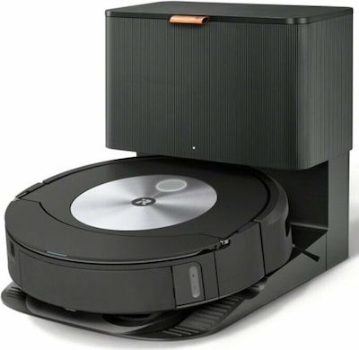 iRobot Roomba Combo j7+ Σκούπα Ρομπότ για Σκούπισμα & Σφουγγάρισμα με Χαρτογράφηση και Wi-Fi Μαύρη