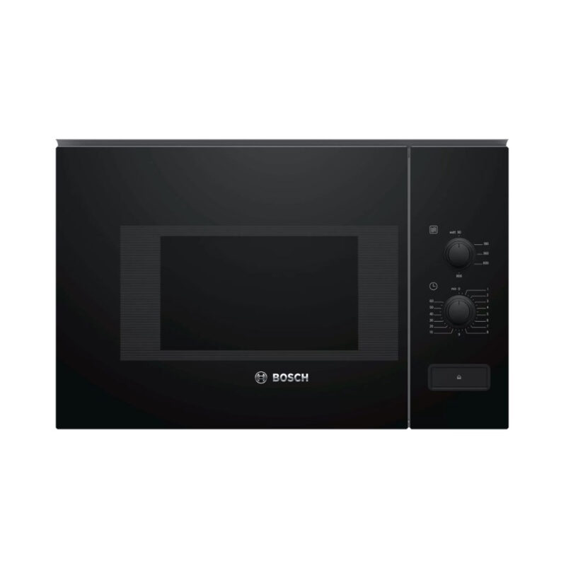 Φούρνος Μικροκυμάτων Εντοιχιζόμενος Bosch Serie 4 BFL520MB0 20lt 800 W Μαύρος
