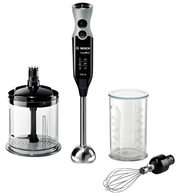 Ραβδομπλέντερ Bosch MSM67160 750W με Multi και Αυγοδάρτη Μαύρο