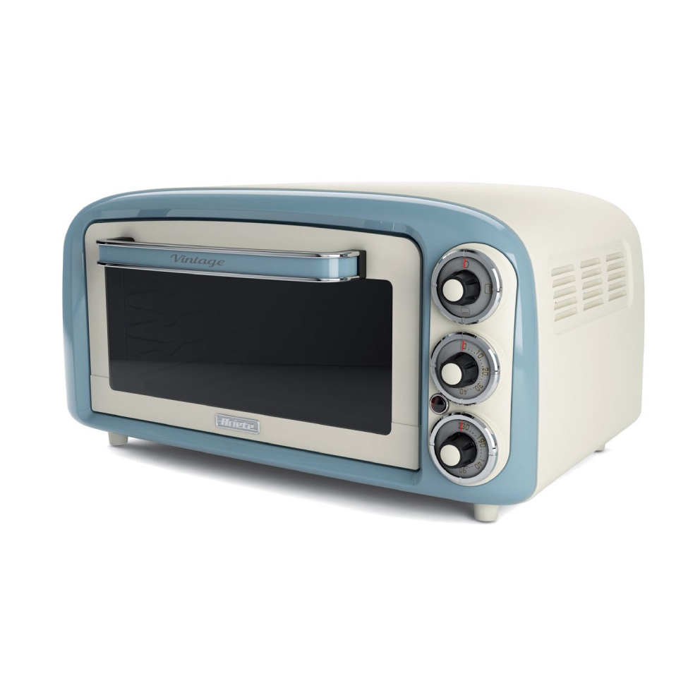 Ηλεκτρικό Φουρνάκι Ariete Vintage 0979/05 1380W 18lt Χωρίς Εστίες Blue