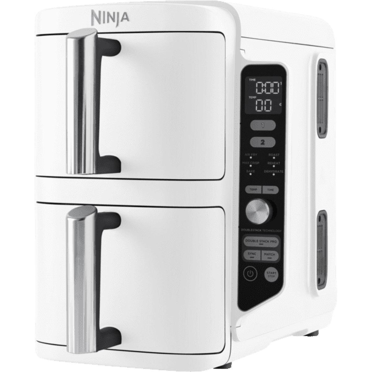 Air Fryer NINJA SL400EUWH white 9.5lt με Διπλό Κάδο