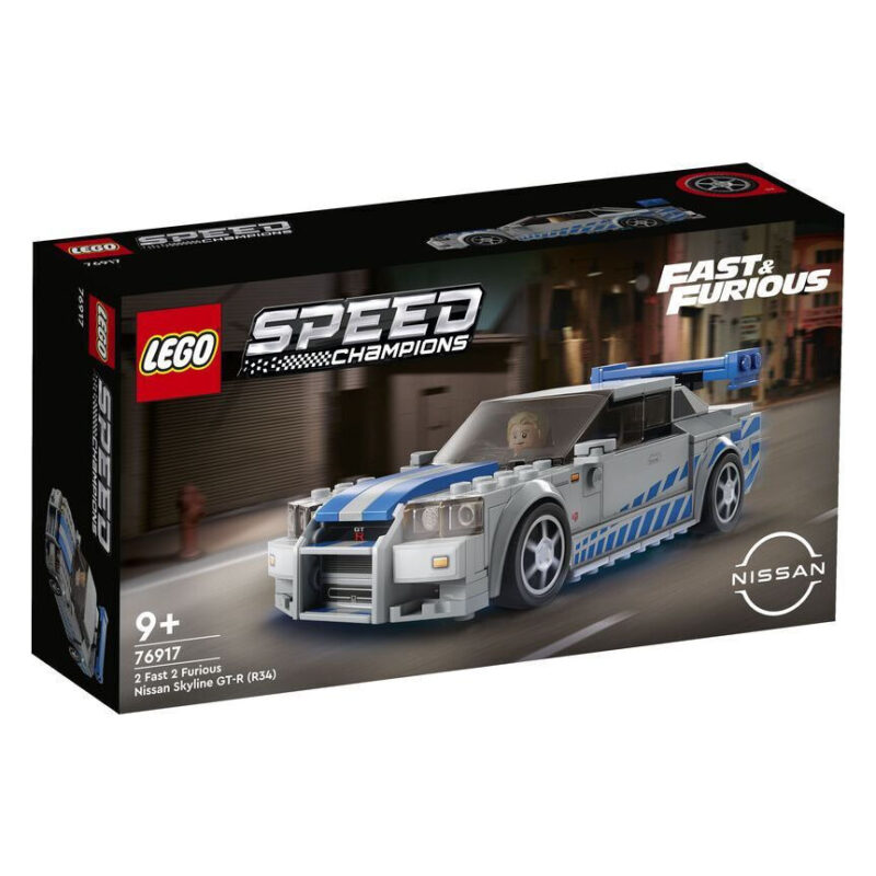LEGO  Speed Champions: 2 Fast 2 Furious Nissan Skyline GT-R (R34) (76917)