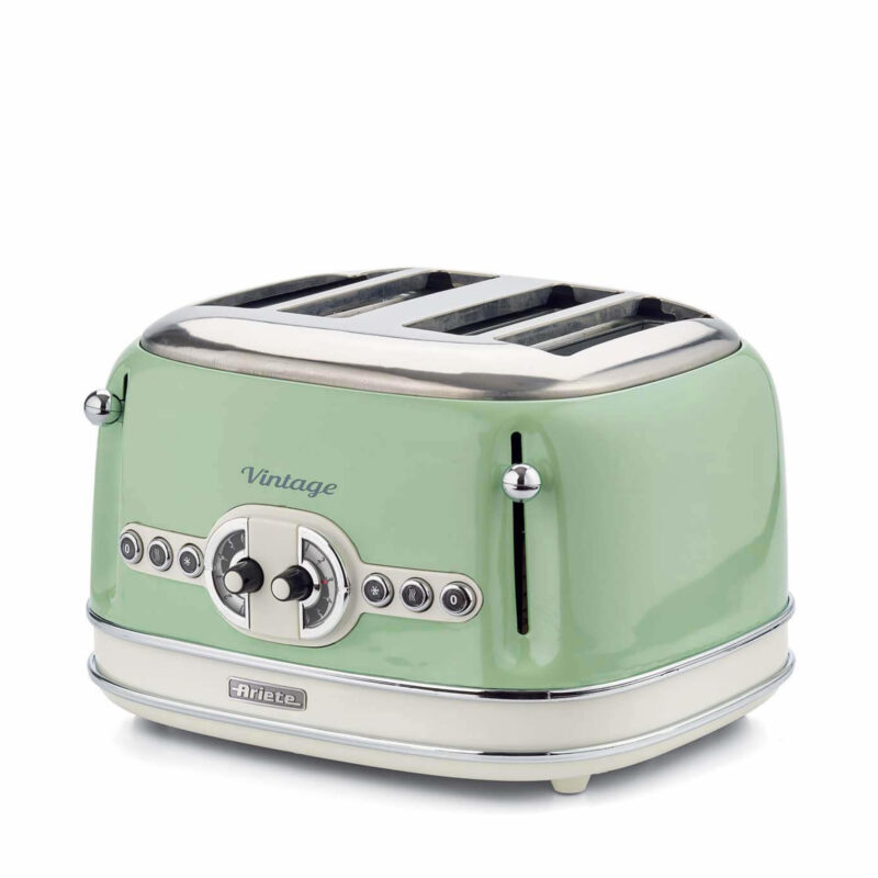 Φρυγανιέρα Ariete Vintage 0156/04 6 4 Θέσεων 1600W Green
