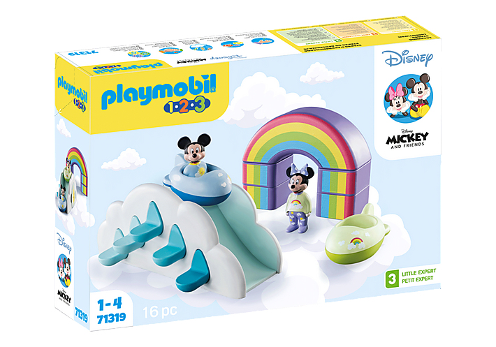 Playmobil 1.2.3 71319 Disney Mickey's & Minnie's Cloud Home