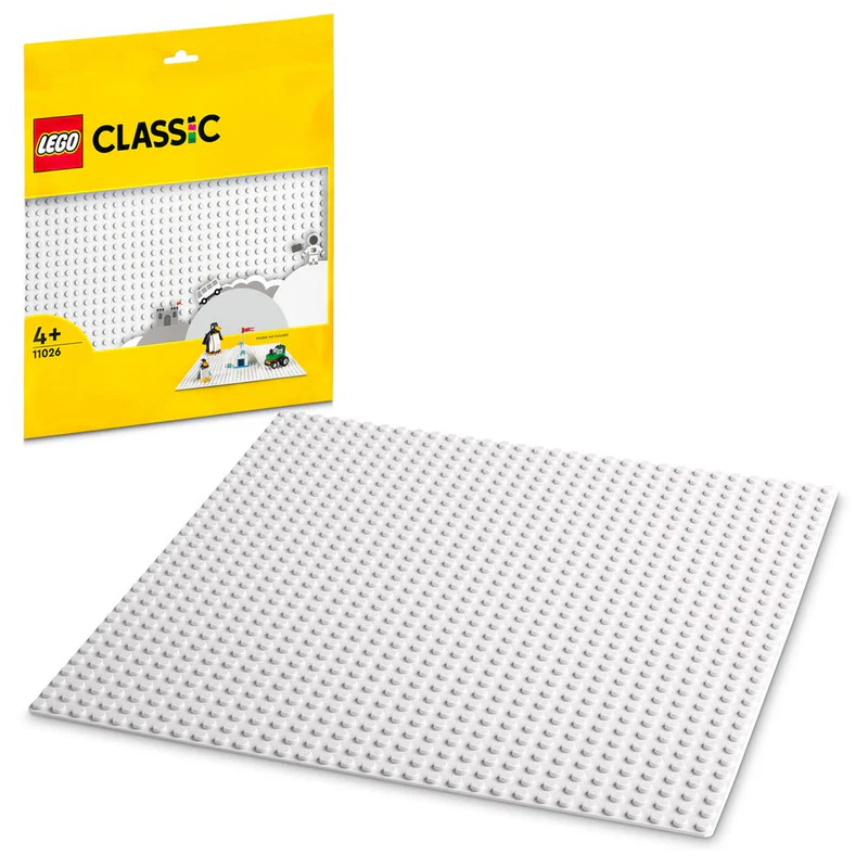 LEGO Classic White Baseplate (11026)