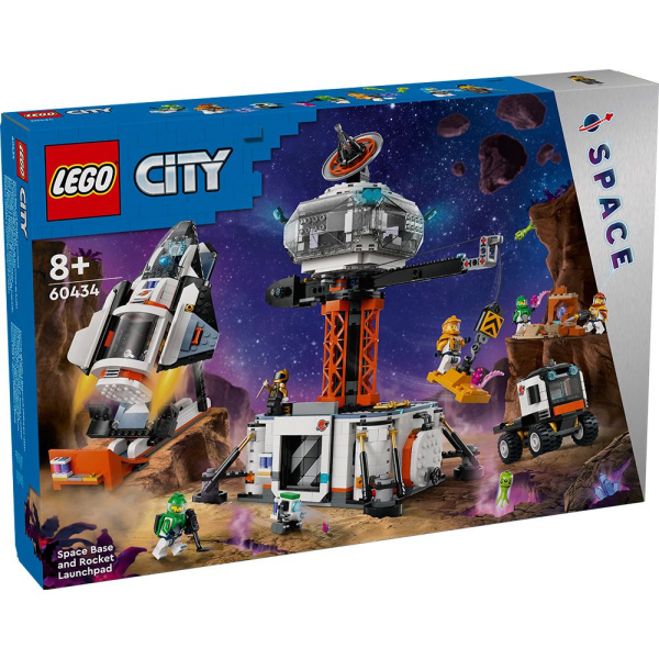 LEGO City: Space Base and Rocket Launchpad Set (60434)