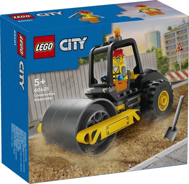 LEGO  City: Construction Steamroller Toy (60401)