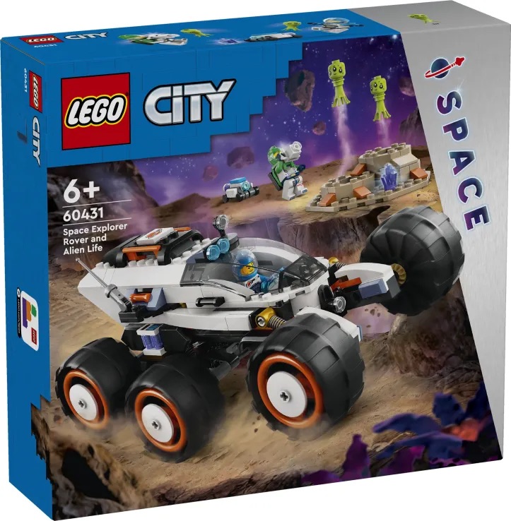 LEGO City: Space Explorer Rover and Alien Life (60431)