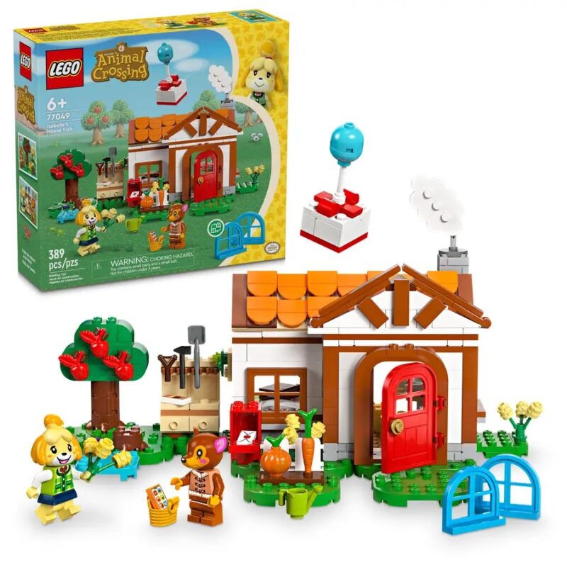 LEGO  Animal Crossing Isabelle's House Visit (77049)