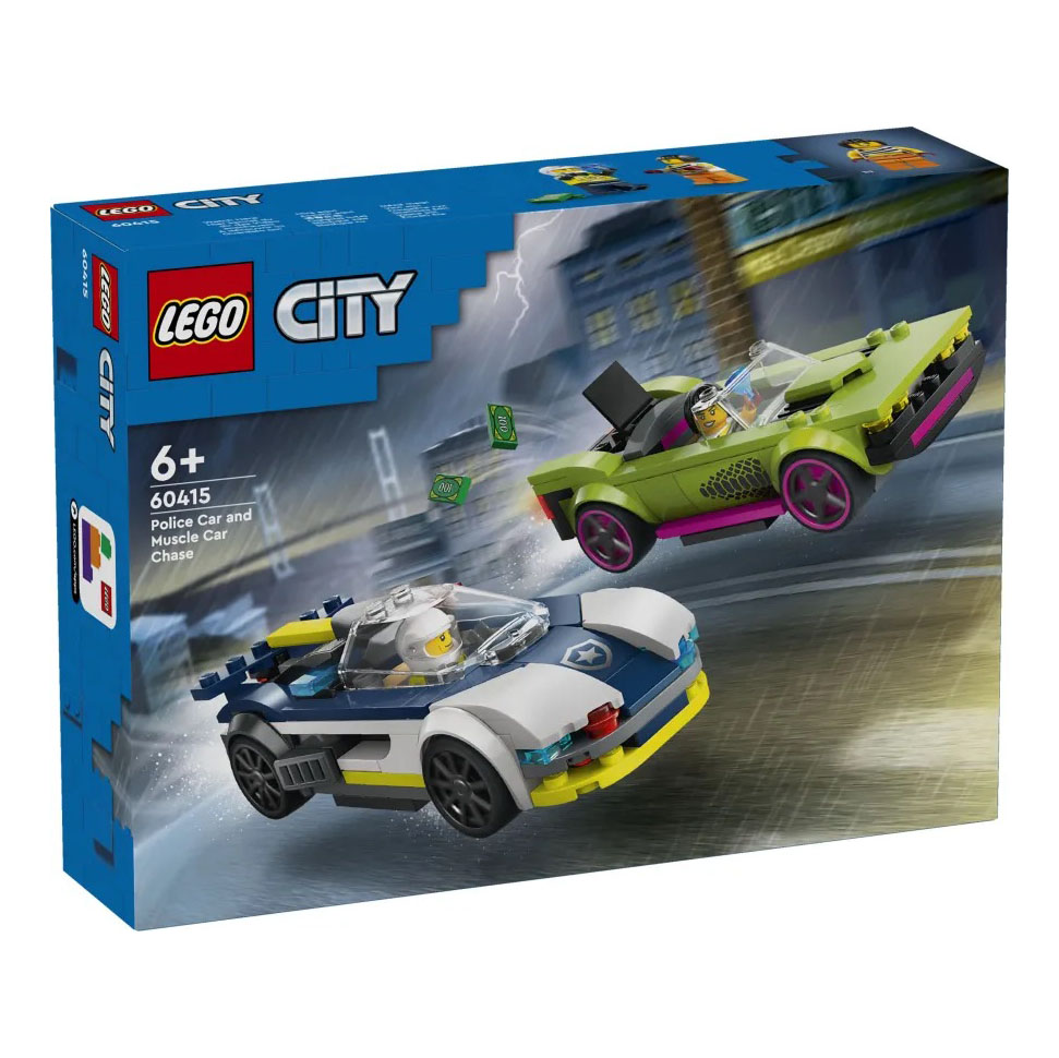 LEGO City: Police Car and Muscle Car Chase Set (60415)