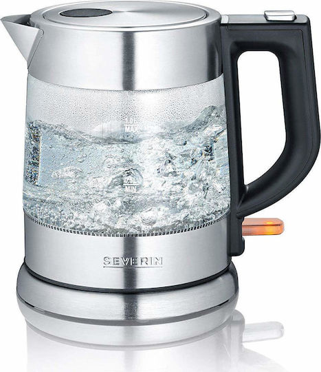 Severin WK 3468 Βραστήρας 1lt 2200W Ασημί