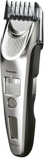 Panasonic Επαναφορτιζόμενη Κουρευτική Μηχανή Ασημί ER-SC60-S803