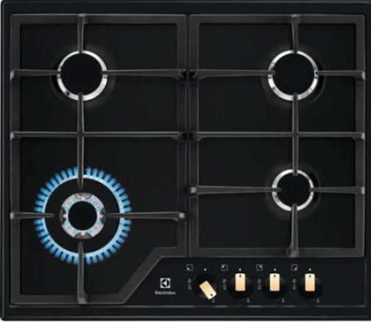 Electrolux Εστία Υγραερίου Αυτόνομη 59.5x51εκ. EGS6436RK