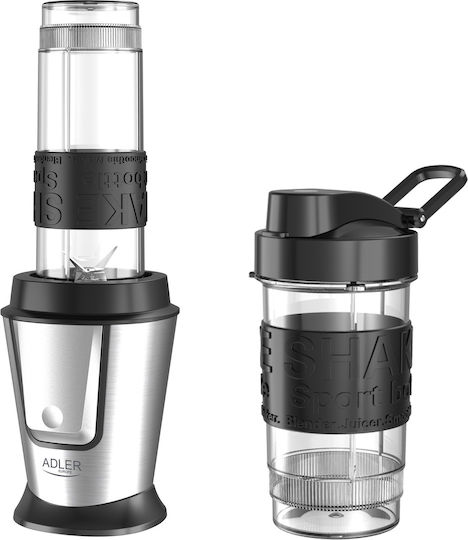 Adler Μπλέντερ για Smoothies 0.57lt 800W Inox AD 4081
