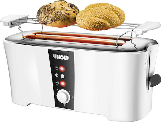 Unold 38020 Φρυγανιέρα 2 Θέσεων 1350W Λευκή