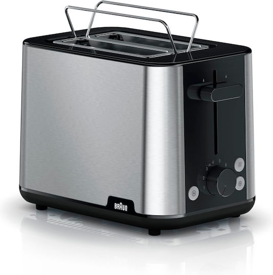 Braun HT 1510 8 2 φέτα (-ες) 900 W Μαύρος (Μαύρο), Ανοξείδωτο ατσάλι
