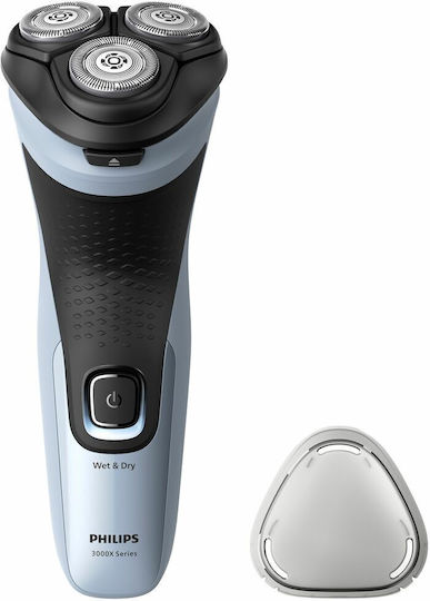 Philips Series 3000X X3003/00 Περιστρεφόμενη Ξυριστική Μηχανή Προσώπου Επαναφορτιζόμενη
