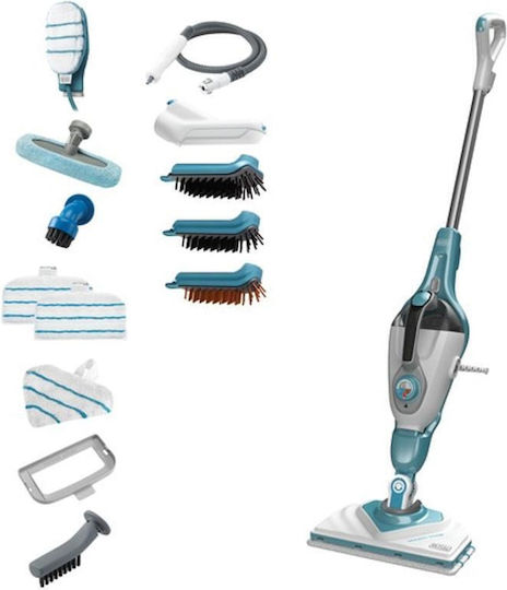 Black & Decker BHSM1610DSM Ατμοκαθαριστής με Κοντάρι 0,5L Πίεσης 0.5bar 1600W