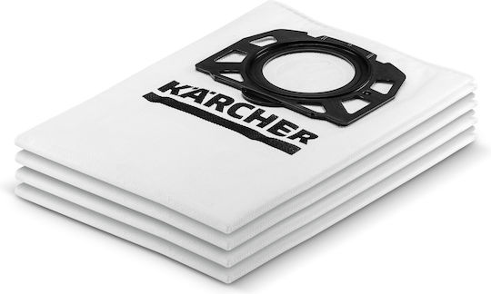 Karcher 2.863-006.0 Σακούλες Σκούπας 4τμχ Συμβατή με Σκούπα Karcher