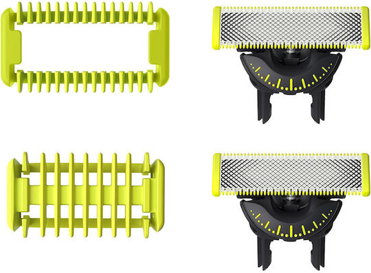 Philips Original Oneblade 360 Authentic Replacement Blades Face Body Kit Oneblade Electric Shaver Trimmer Model Qp624/50