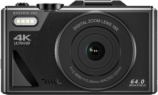 EasyPix Compact Φωτογραφική Μηχανή Μαύρη