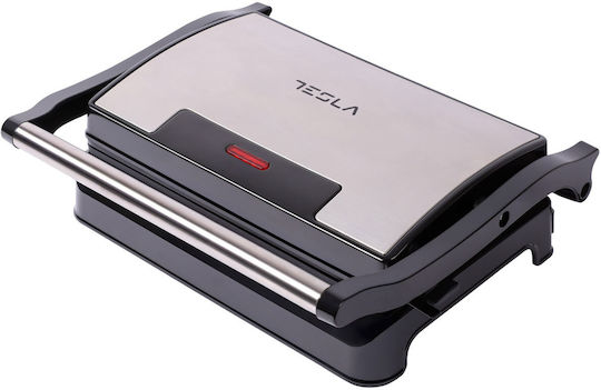 Tesla Grill 700W GR100BX Τοστιέρα για 2 Τοστ 700W