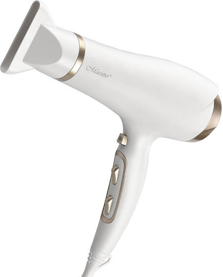 Maestro Hair Dryer Πιστολάκι Μαλλιών με Φυσούνα 2200W MR-214