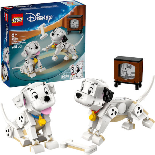 LEGO 43271 Disney Classic 101 Dalmatian Puppies Lucky and Penny