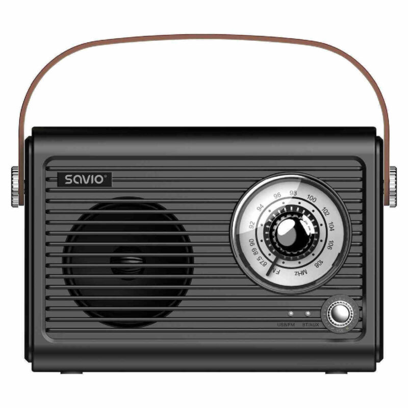 Savio RS-01 Φορητό Ραδιόφωνο με Bluetooth και USB