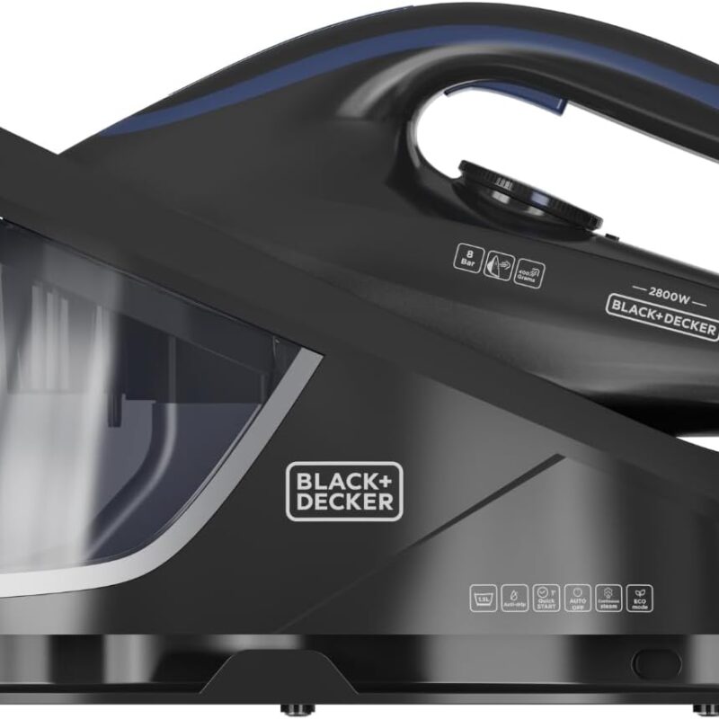 Black+Decker BXSS2800E Σύστημα Σιδερώματος Πίεσης 8bar με Δοχείο 1.5lt