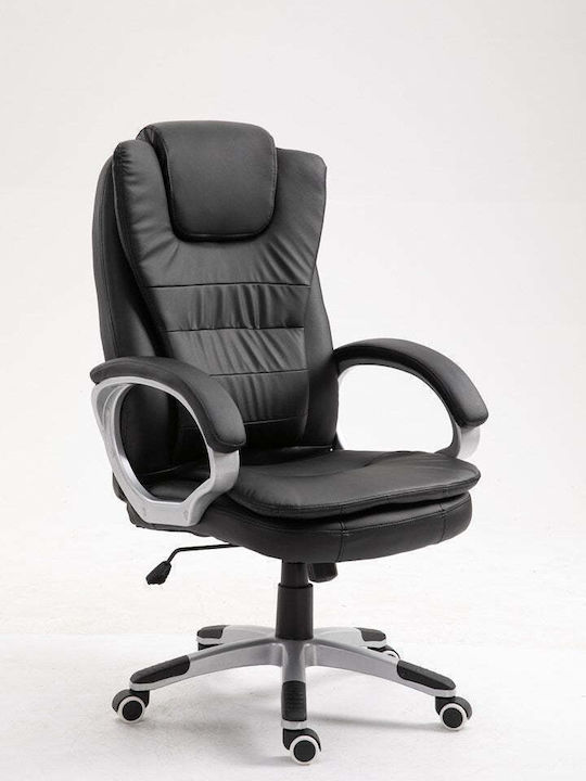 Καρέκλα γραφείου με μασάζ και θέρμανση ACTIVEJET YK7304 black