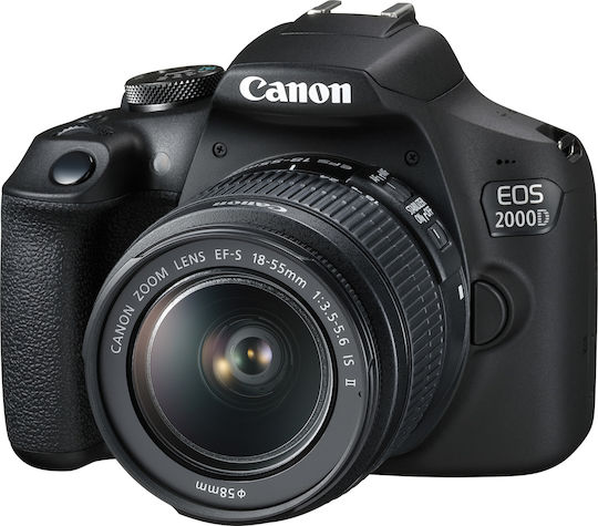 Canon EOS 2000D Kit + EF-S 18-55 IS II φωτογραφικής μηχανής SLR 24,1MP