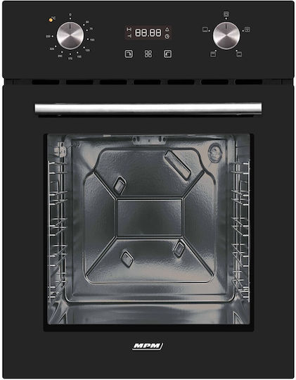 MPM MPM-45-BO-23C Φούρνος άνω Πάγκου 51lt Π45εκ. Μαύρος