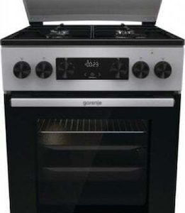 Gorenje GK5C42SJ Κουζίνα Φυσικού Αερίου 62lt με Εστίες Φυσικού Αερίου Π50εκ.